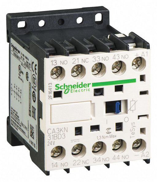 Control Relay 600Vac 10Amp Iec +Options