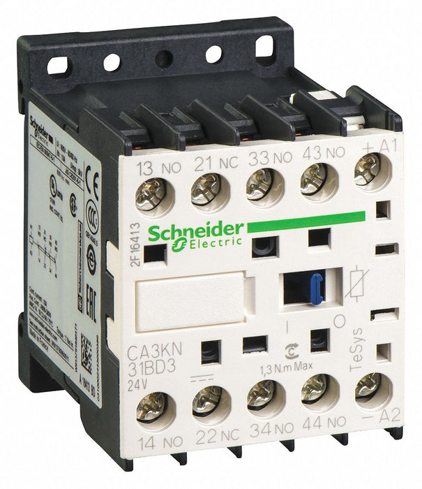 Control Relay 600Vac 10Amp Iec +Options