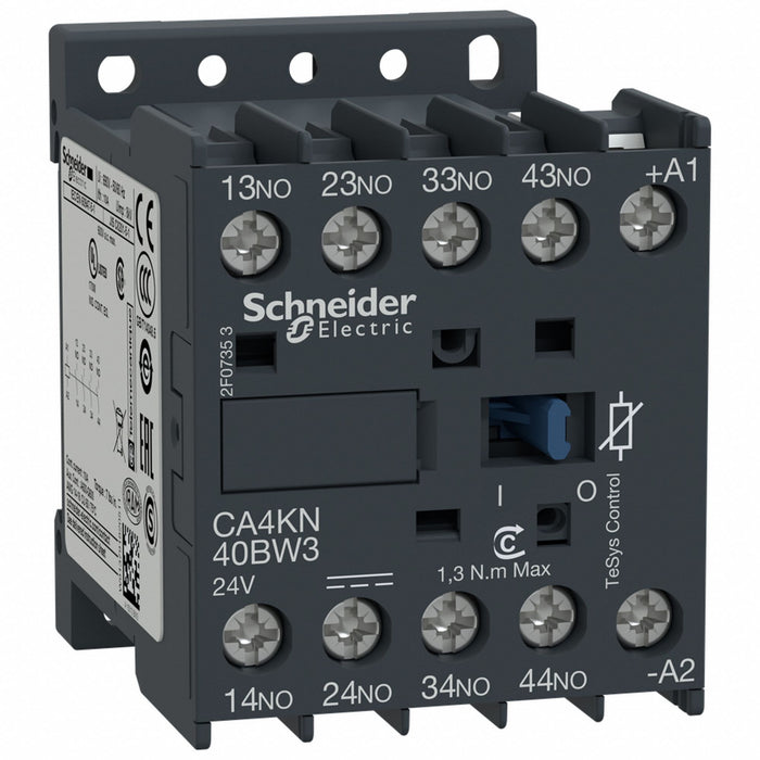 Control Relay 600Vac 10Amp Iec +Options