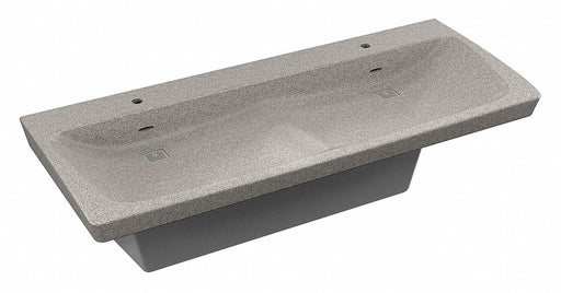 Bathroom Sink System 66 x30 x27 Gray