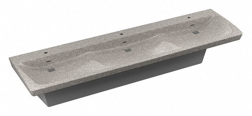 Bradley Sink Rect 85inx21-5/8inx4-3/8in