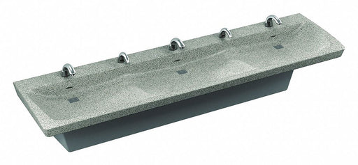 Wash Station 94 x30 x27 Gray