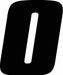 NumberLabel Vinyl 5-1/2inH 3-7/8inW PK3
