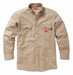 FR Button Down Work Shirt XL Khaki