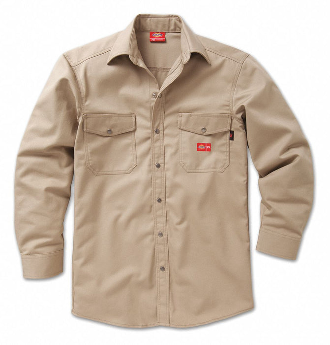 FR Snap Front Shirt XL Khaki