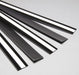 LabelHldr 32.625inL 1.125inW Clr/Blk PK5