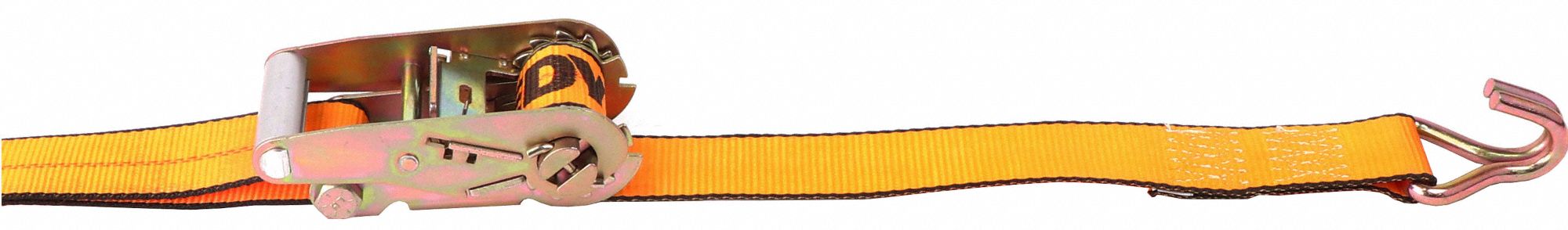 Tie Down Strap Wire-Hook Yellow
