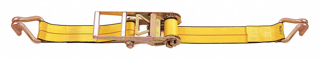 M6901 Ratchet Strap Wire-Hook Yellow