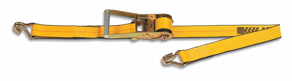 Tie Down Strap Wire-Hook Yellow