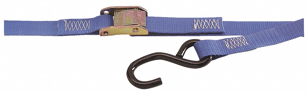 M6923 Tie Down Strap S-Hook Blue