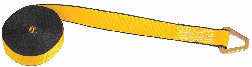 W Strap D-Ring Yellow