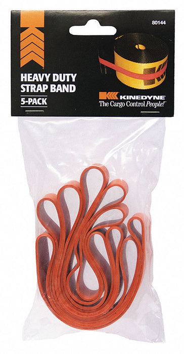 Strap Bands 1 W Orange PK5