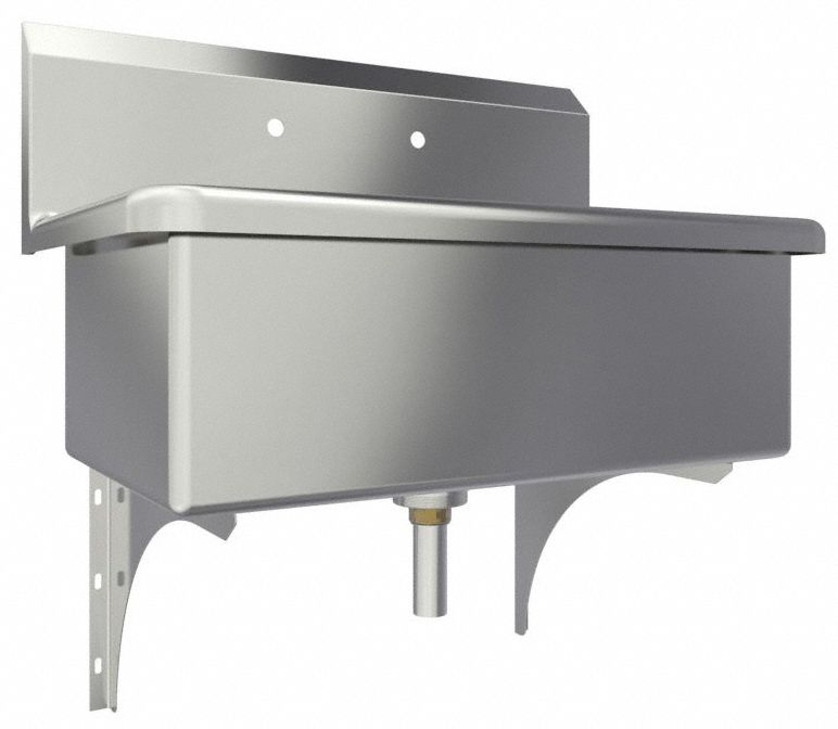 Scrub Sink 31 x20 x18.5 Silver