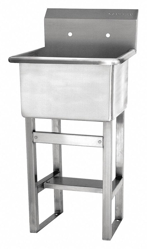 SaniLav Utility Sink Rect 18inx18inx12in