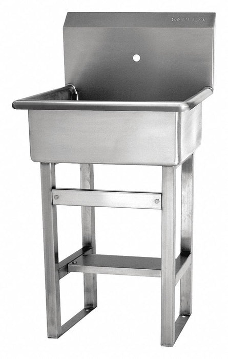 Hand Sink 23 x19.5 x46.5 Silver