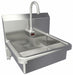 Hands-Free Sink 19 x16 x15 Silver