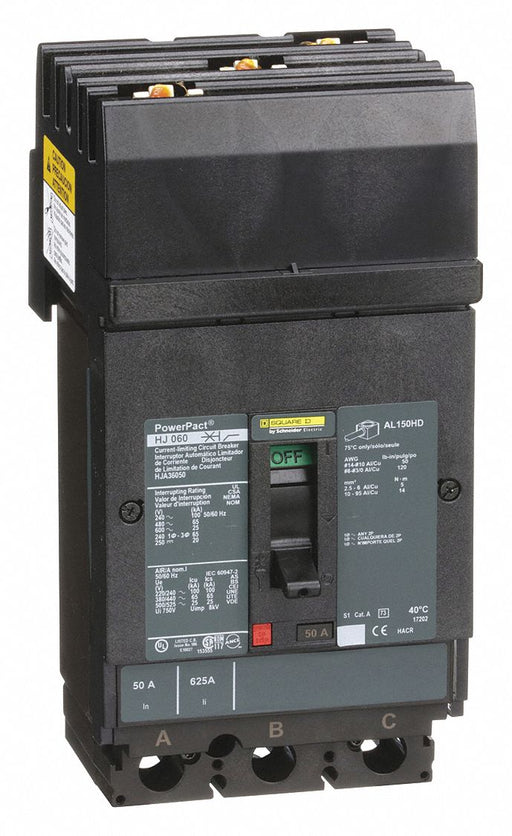 Molded Case Circuit Breaker 600V 50A