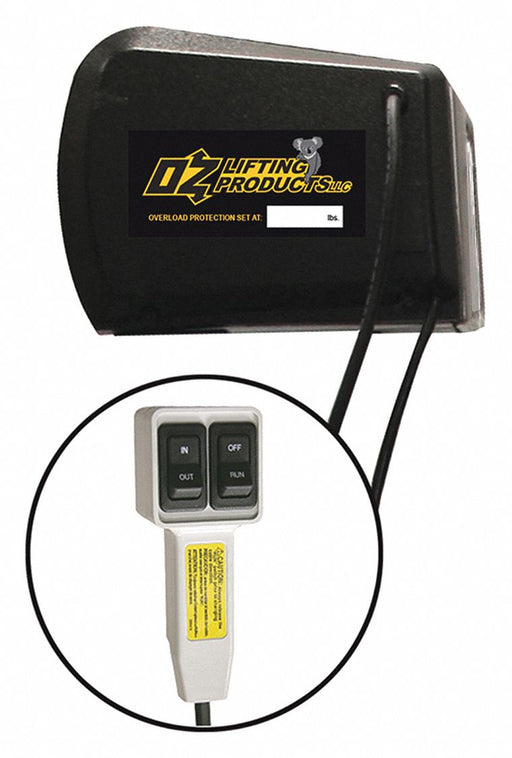 Electric Winch Black 1 Motor HP