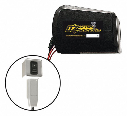 Electric Winch Black 0.6 Motor HP