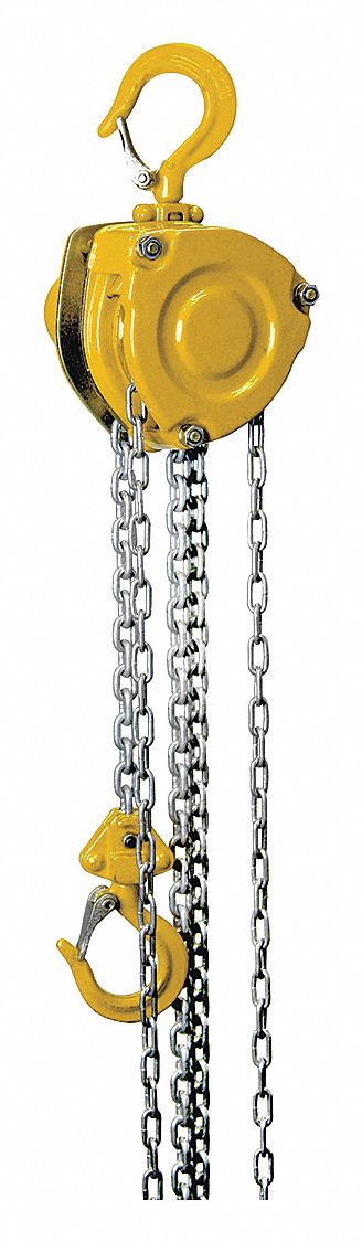 Manual Chain Hoist 3-51/64 in W