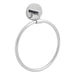 Towel Ring Brass Brushed Nickel