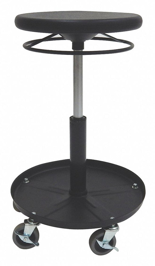 WeldingStool Round Pedestal Blk 26 3/4 H