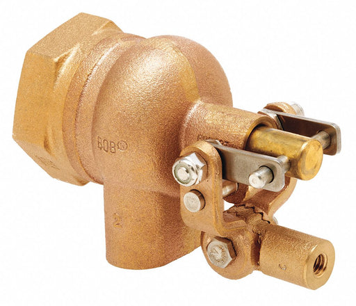 Float Valve 2 in Pipe Brass FNPT