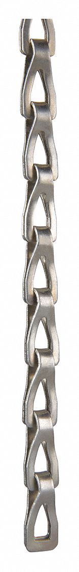 Sash Chain Crbn Steel 100 ft L 225 lb