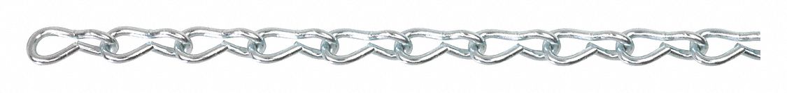 Jack Chain Zinc 100 ft L 88 lb