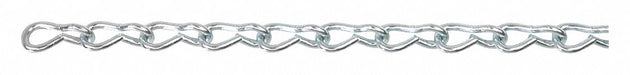 Jack Chain Zinc 100 ft L 10 lb
