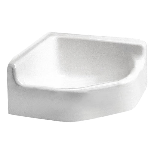 MopSink Corner White 13inH 28inW
