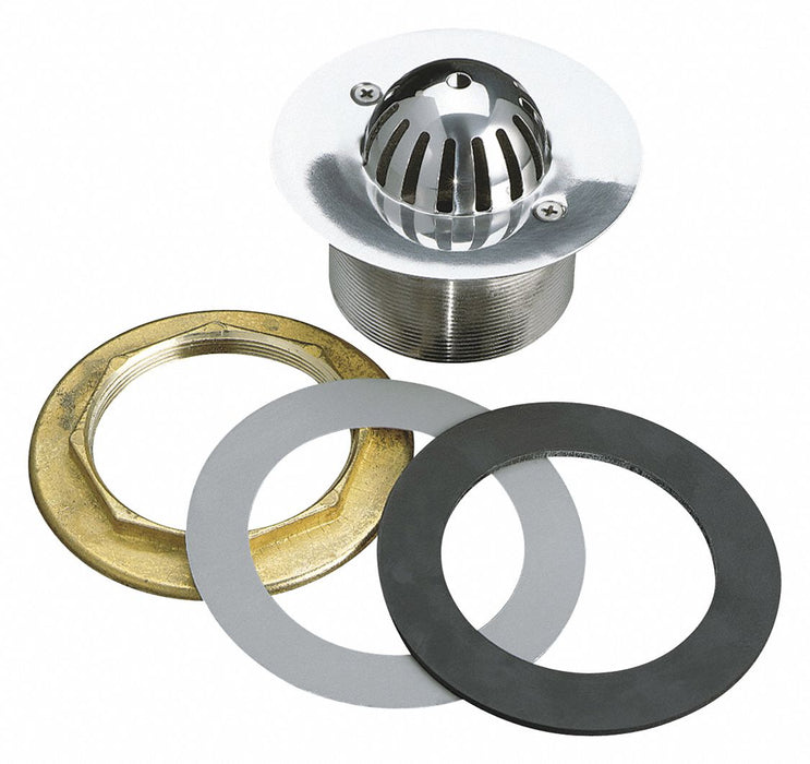 Behive Urinal Strainer 2 Pipe Dia Brass