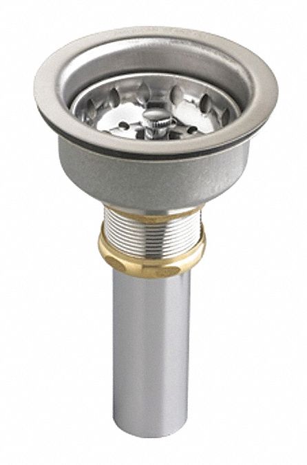 SS Zinc Basket strainer 4-3/8in