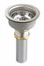 SS Zinc Basket strainer 4-3/8in