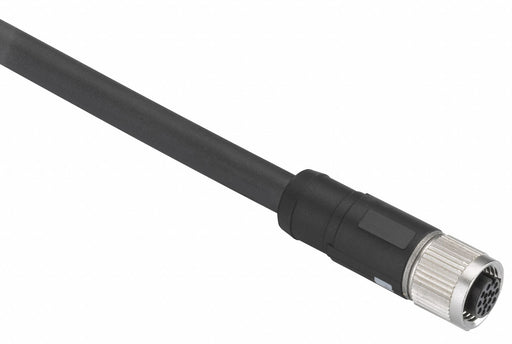 Cable Straight With Female M12 Conn 10M