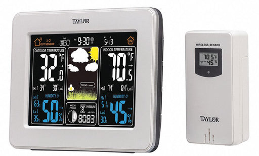 Wireless In/Out Forecaster w/Color Disp