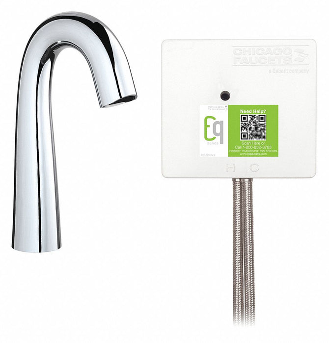 Mid Arc Chrome Chicago Faucets 0.5gpm