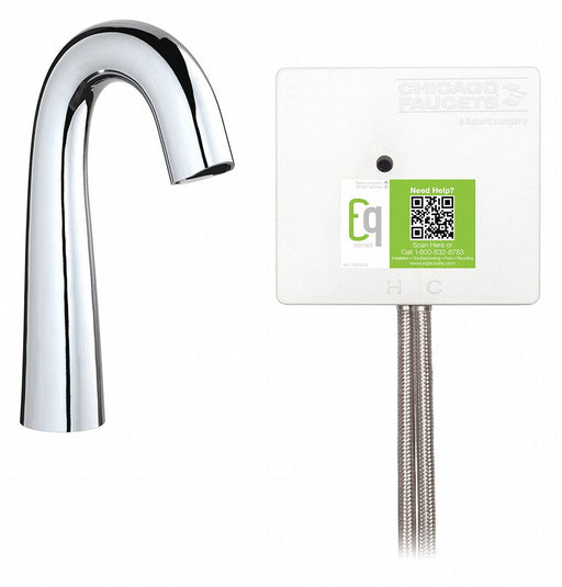 Mid Arc Chrome Chicago Faucets 0.5gpm