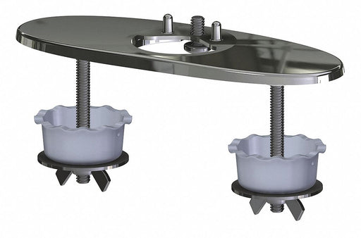 Trim/Cover Plate Chrme 6-1/2 L 2-1/2 W