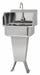 Hands-Free Sink 19 x18 x41.5 Silver