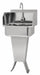 Hands-Free Sink 19 x18 x41.5 Silver