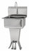 Hands-Free Sink 21 x20 x41.5 Silver