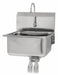 Hands-Free Sink 21 x20 x19.5 Silver