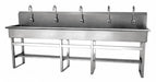 Wash Station 100 x20 x45 Silver