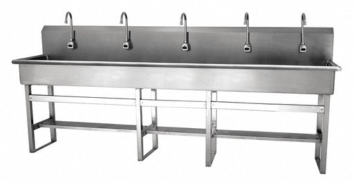 SaniLav Wash Sta Rect 97inx16-1/2inx8in