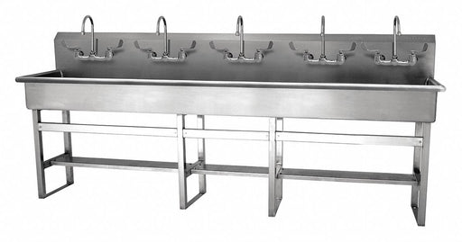 SaniLav Wash Sta Rect 97inx16-1/2inx8in
