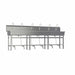 Wash Station 120 x20 x45 Silver