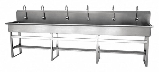 SaniLav Wash Sta Rect 117inx16-1/2inx8in