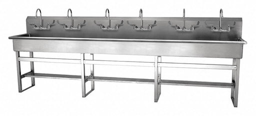 SaniLav Wash Sta Rect 117inx16-1/2inx8in