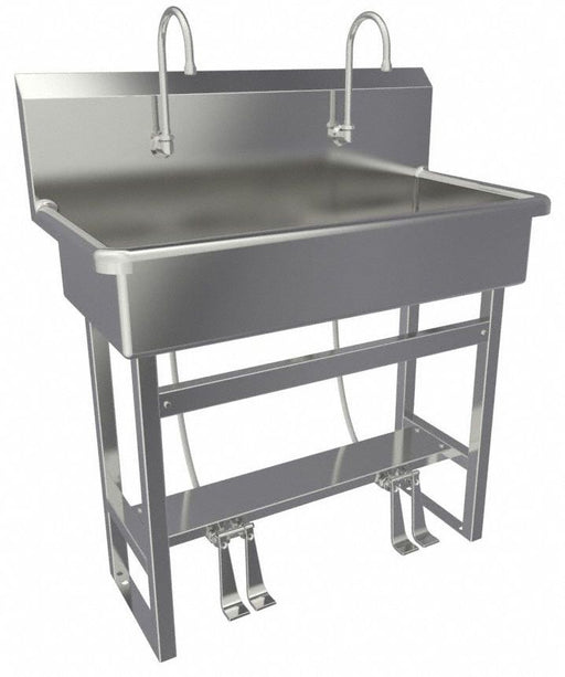 Wash Station 40 x20 x45 Silver